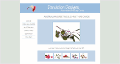 Desktop Screenshot of dandeliondesigns.com.au